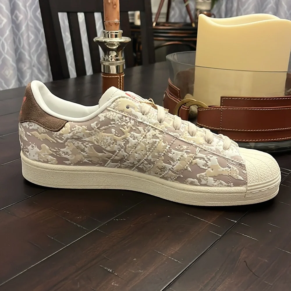 Adidas Superstar IG3082 Shoes Sneakers new Camo Camouflage Mens Size 10